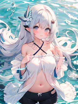 蓝色与显眼色彩的搭配艺术