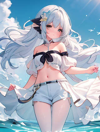 给受伤女孩的心灵慰藉