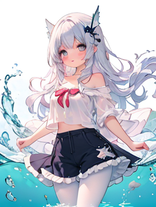 男孩穿袜子的卡通图像：创意与艺术的融合